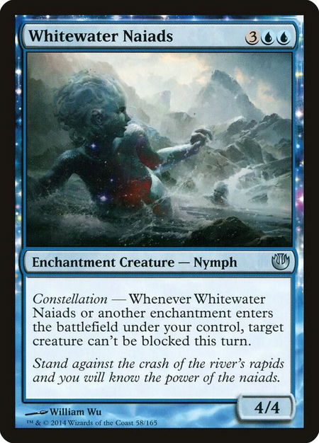 Whitewater Naiads - Journey Into Nyx Magic: The Gathering trading card