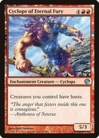 Cyclops of Eternal Fury - Journey Into Nyx (JOU) #92 - Uncommon Magic: The Gathering Trading Card