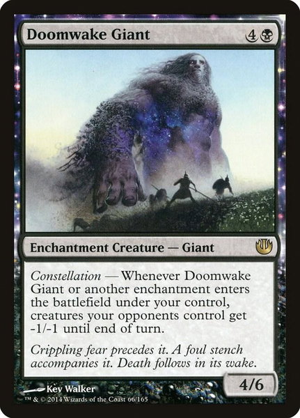 Doomwake Giant - Journey Into Nyx Magic: The Gathering trading card