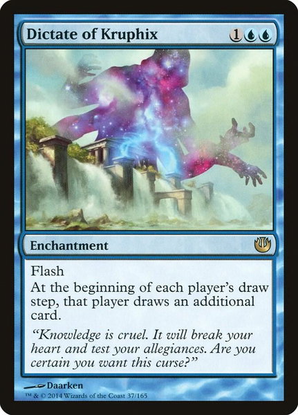 Dictate of Kruphix - Journey Into Nyx Magic: The Gathering trading card