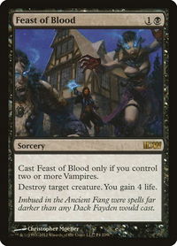 Feast of Blood (IDW Comics 2012) - Media Promos (MEDIA) #P4 - Promo Magic: The Gathering Trading Card
