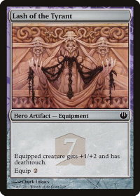 Lash of the Tyrant - Hero's Path Promos (HERO) #7c - Special Magic: The Gathering Trading Card