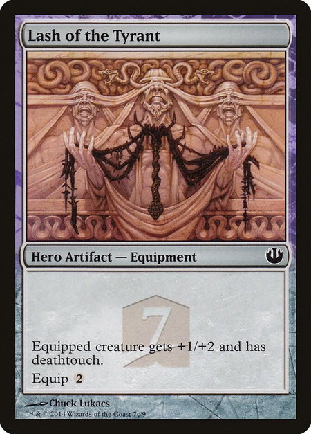Lash of the Tyrant - Hero's Path Promos Magic: The Gathering trading card
