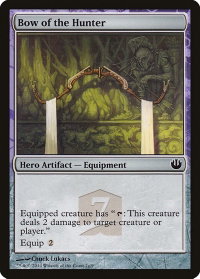 Bow of the Hunter - Hero's Path Promos (HERO) #7e - Special Magic: The Gathering Trading Card