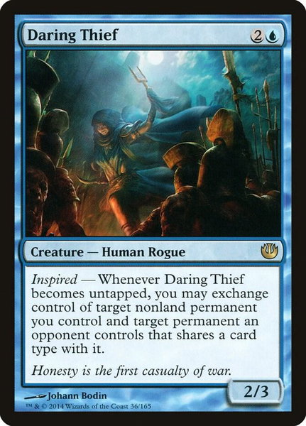 Daring Thief - Journey Into Nyx Magic: The Gathering trading card
