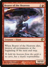 Bearer of the Heavens - Journey Into Nyx (JOU) #89 - Rare Magic: The Gathering Trading Card