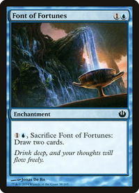 Font of Fortunes - Journey Into Nyx (JOU) #38 - Common Magic: The Gathering Trading Card