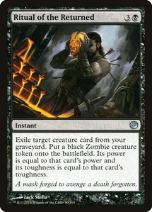 Ritual of the Returned - Journey Into Nyx (JOU) #80 - Uncommon Magic: The Gathering Trading Card