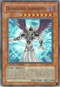 Darklord Asmodeus - Yu-Gi-Oh! Championship Series Prize Cards (YCSW) #YCSW-EN001 - Super Rare YuGiOh Trading Card