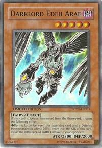 Darklord Edeh Arae trading card from Yu-Gi-Oh! Championship Series Prize Cards Darklord Edeh Arae - Yu-Gi-Oh! Championship Series Prize Cards YuGiOh trading card