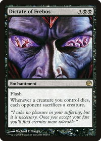 Dictate of Erebos - Journey Into Nyx (JOU) #65 - Rare Magic: The Gathering Trading Card