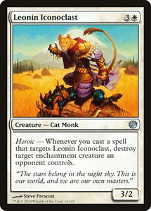 Leonin Iconoclast - Journey Into Nyx (JOU) #16 - Uncommon Magic: The Gathering Trading Card