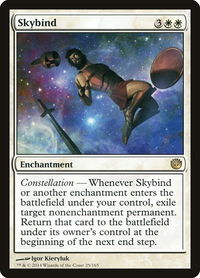 Skybind - Journey Into Nyx (JOU) #25 - Rare Magic: The Gathering Trading Card