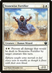 Stonewise Fortifier - Journey Into Nyx (JOU) #27 - Common Magic: The Gathering Trading Card