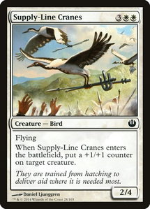Supply-Line Cranes - Journey Into Nyx (JOU) #28 - Common Magic: The Gathering Trading Card