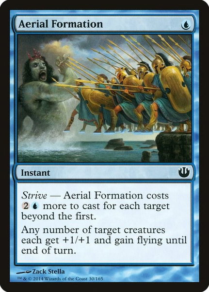 Aerial Formation - Journey Into Nyx Magic: The Gathering trading card