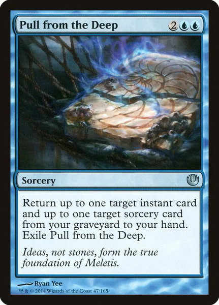 Pull from the Deep trading card from Journey Into Nyx Pull from the Deep - Journey Into Nyx Magic: The Gathering trading card