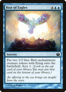 Rise of Eagles - Journey Into Nyx (JOU) #49 - Common Magic: The Gathering Trading Card