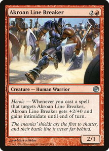Akroan Line Breaker - Journey Into Nyx (JOU) #88 - Uncommon Magic: The Gathering Trading Card