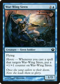 War-Wing Siren - Journey Into Nyx (JOU) #57 - Common Magic: The Gathering Trading Card