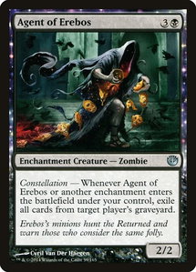 Agent of Erebos - Journey Into Nyx (JOU) #59 - Uncommon Magic: The Gathering Trading Card