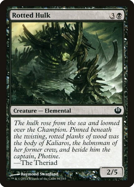 Rotted Hulk trading card from Journey Into Nyx Rotted Hulk - Journey Into Nyx Magic: The Gathering trading card