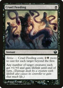 Cruel Feeding - Journey Into Nyx (JOU) #64 - Common Magic: The Gathering Trading Card
