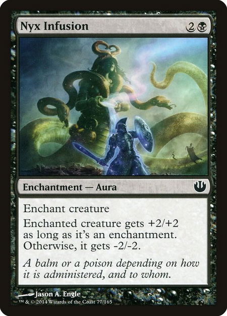 Nyx Infusion - Journey Into Nyx Magic: The Gathering trading card