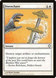 Disenchant - Coldsnap Theme Deck Reprints (CTD) #20 - Common Magic: The Gathering Trading Card