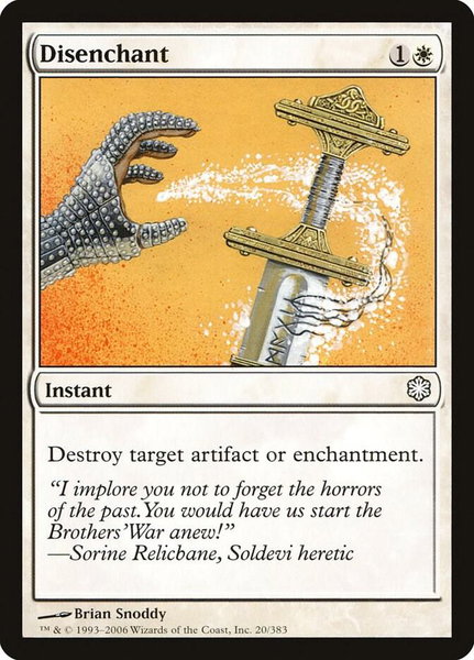 Disenchant - Coldsnap Theme Deck Reprints Magic: The Gathering trading card