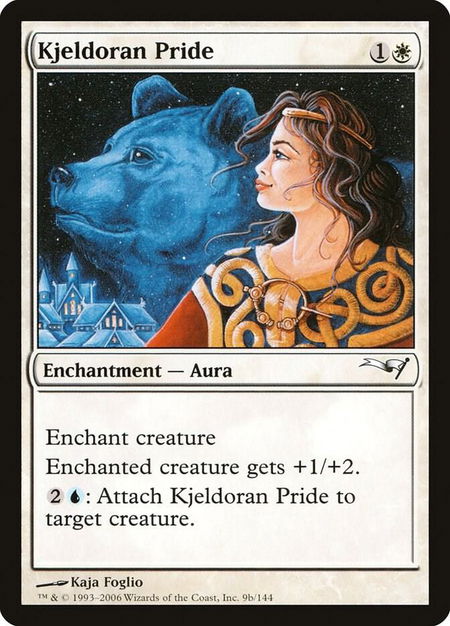 Kjeldoran Pride trading card from Coldsnap Theme Deck Reprints Kjeldoran Pride - Coldsnap Theme Deck Reprints Magic: The Gathering trading card