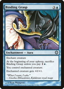 Binding Grasp - Coldsnap Theme Deck Reprints (CTD) #60 - Uncommon Magic: The Gathering Trading Card