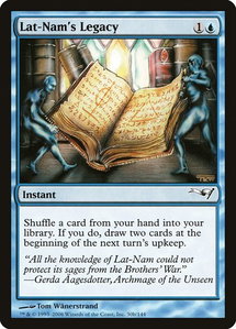 Lat-Nam's Legacy - Coldsnap Theme Deck Reprints (CTD) #30b - Common Magic: The Gathering Trading Card