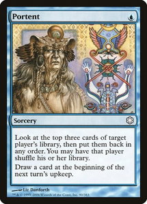 Portent - Coldsnap Theme Deck Reprints (CTD) #90 - Common Magic: The Gathering Trading Card