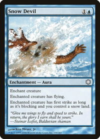 Snow Devil - Coldsnap Theme Deck Reprints (CTD) #100 - Common Magic: The Gathering Trading Card