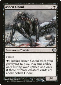 Ashen Ghoul - Coldsnap Theme Deck Reprints (CTD) #114 - Uncommon Magic: The Gathering Trading Card