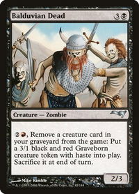 Balduvian Dead - Coldsnap Theme Deck Reprints (CTD) #43 - Uncommon Magic: The Gathering Trading Card