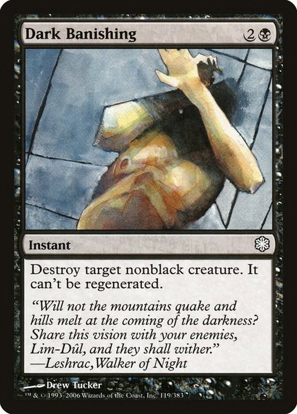 Dark Banishing - Coldsnap Theme Deck Reprints Magic: The Gathering trading card