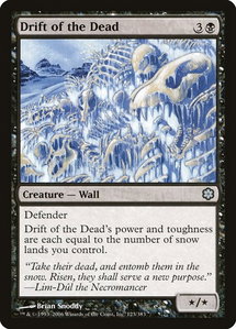 Drift of the Dead - Coldsnap Theme Deck Reprints (CTD) #123 - Uncommon Magic: The Gathering Trading Card