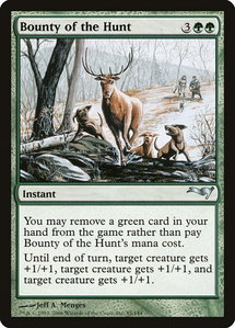 Bounty of the Hunt - Coldsnap Theme Deck Reprints (CTD) #85 - Uncommon Magic: The Gathering Trading Card