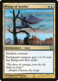Wings of Aesthir - Coldsnap Theme Deck Reprints (CTD) #305 - Uncommon Magic: The Gathering Trading Card