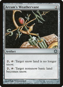 Arcum's Weathervane - Coldsnap Theme Deck Reprints (CTD) #310 - Uncommon Magic: The Gathering Trading Card