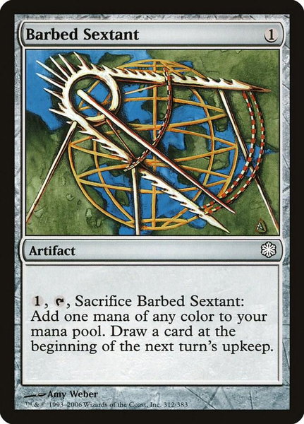Barbed Sextant - Coldsnap Theme Deck Reprints Magic: The Gathering trading card