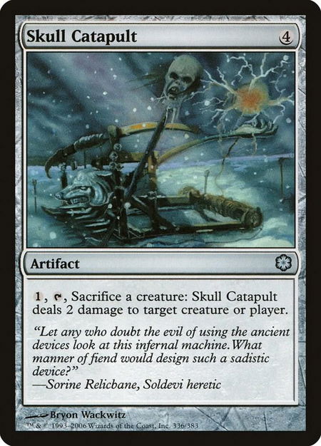 Skull Catapult - Coldsnap Theme Deck Reprints Magic: The Gathering trading card