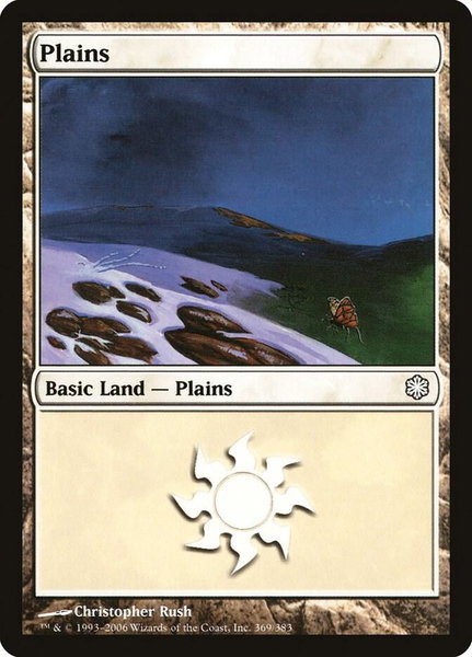 Plains (369) - Coldsnap Theme Deck Reprints Magic: The Gathering trading card