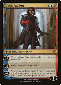 Dack Fayden - Conspiracy (CNS) #42 - Mythic Magic: The Gathering Trading Card