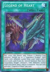Legend of Heart - Dragons of Legend (DRLG) #DRLG-EN006 - Secret Rare YuGiOh Trading Card