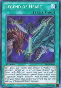 Legend of Heart - Dragons of Legend (DRLG) #DRLG-EN006 - Secret Rare YuGiOh Trading Card