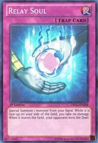 Relay Soul - Dragons of Legend (DRLG) #DRLG-EN008 - Super Rare YuGiOh Trading Card