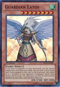 Guardian Eatos - Dragons of Legend (DRLG) #DRLG-EN009 - Super Rare YuGiOh Trading Card